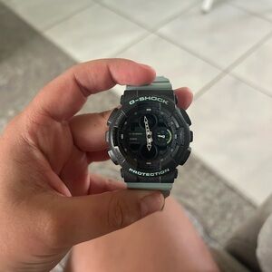 Women’s Casio G-Shock Smartwatch - Light Green and Black